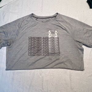 BUNDLE AND SAVE! Under Armour Heather Gray Graphic Tee